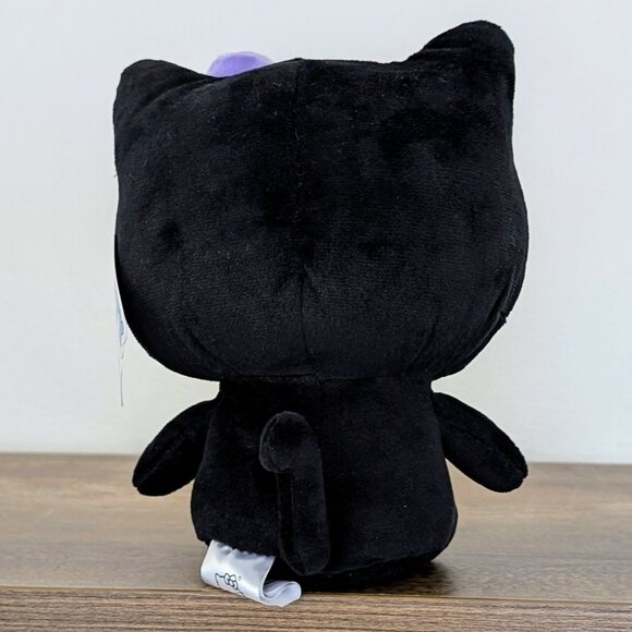 Hello Kitty Halloween Black Cat Costume Plush 8” -NWT - Picture 4 of 6